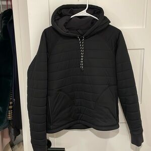 Lululemon Black Puffer Hoodie